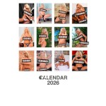 Эротический календарь настенный с девушкой Julia
