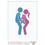 Календарь Сексуальные позы