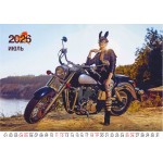 Эротический календарь "Girls & Bikes"