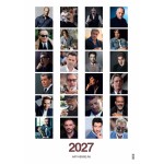 Календарь "Мужской взгляд" Остроумные цитаты, 24 фото, Настенный перекидной, 2027 год