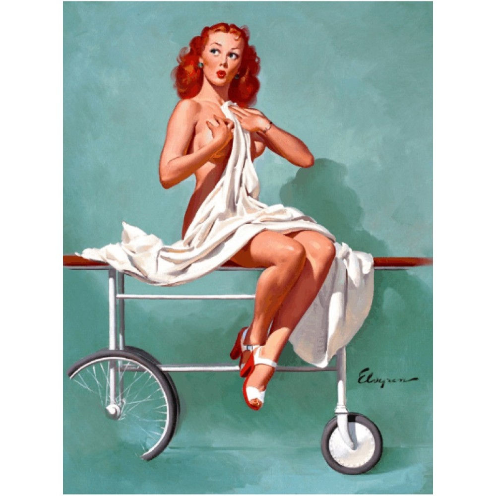 Пин Ап постер 30х40 см арт 1034