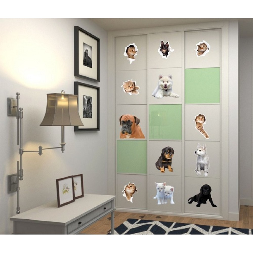 НАКЛЕЙКА ИНТЕРЬЕРНАЯ "СОБАКА"